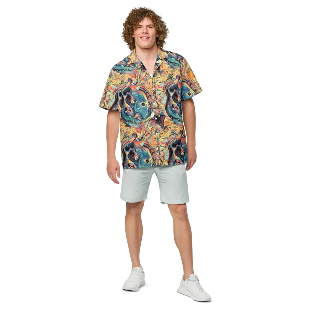 Harmonic Dream on Button Shirt — Front