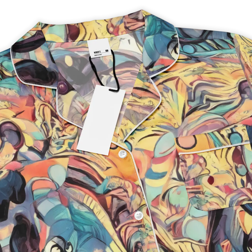 Harmonic Dream on Women's Short Sleeve Pajama Top — Product details