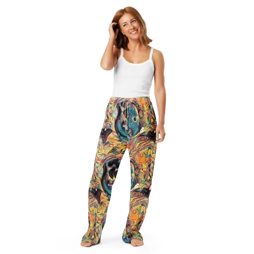 Harmonic Dream on a Women's Pajama Pants