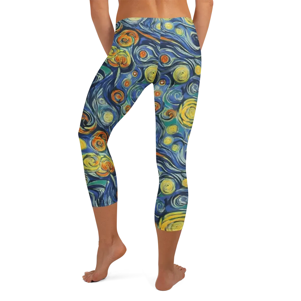 Lucent Harmony on Capri Leggings — Back