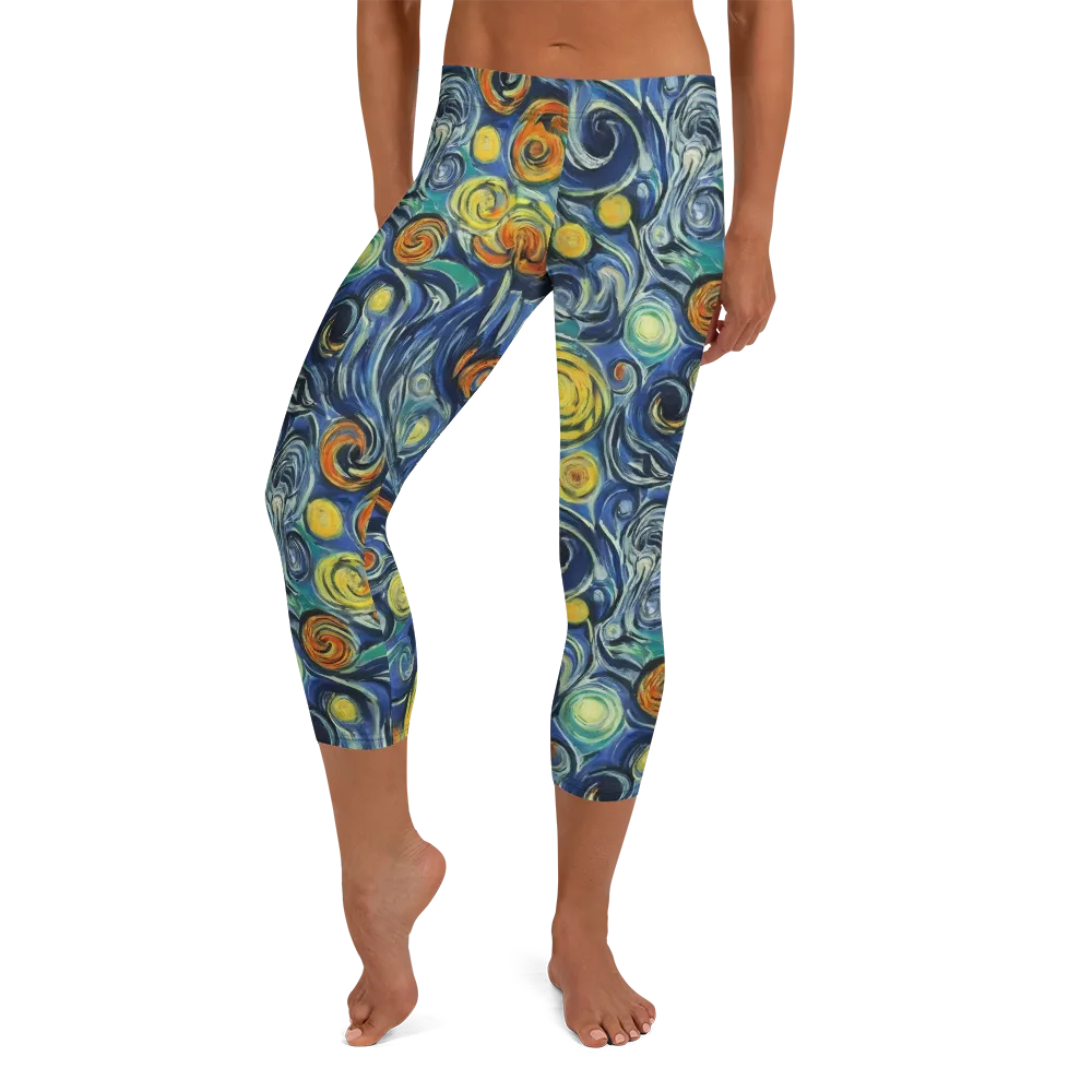 Lucent Harmony on Capri Leggings — Front