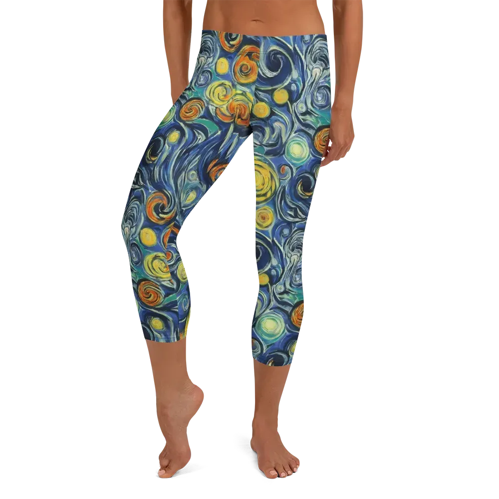 Lucent Harmony on Capri Leggings — Front