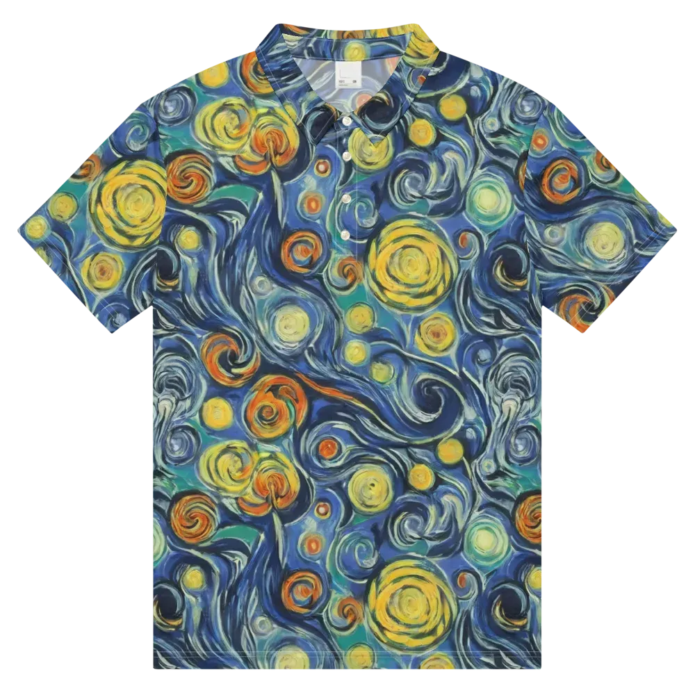 Lucent Harmony on Men's Slim Fit Polo Shirt — Front
