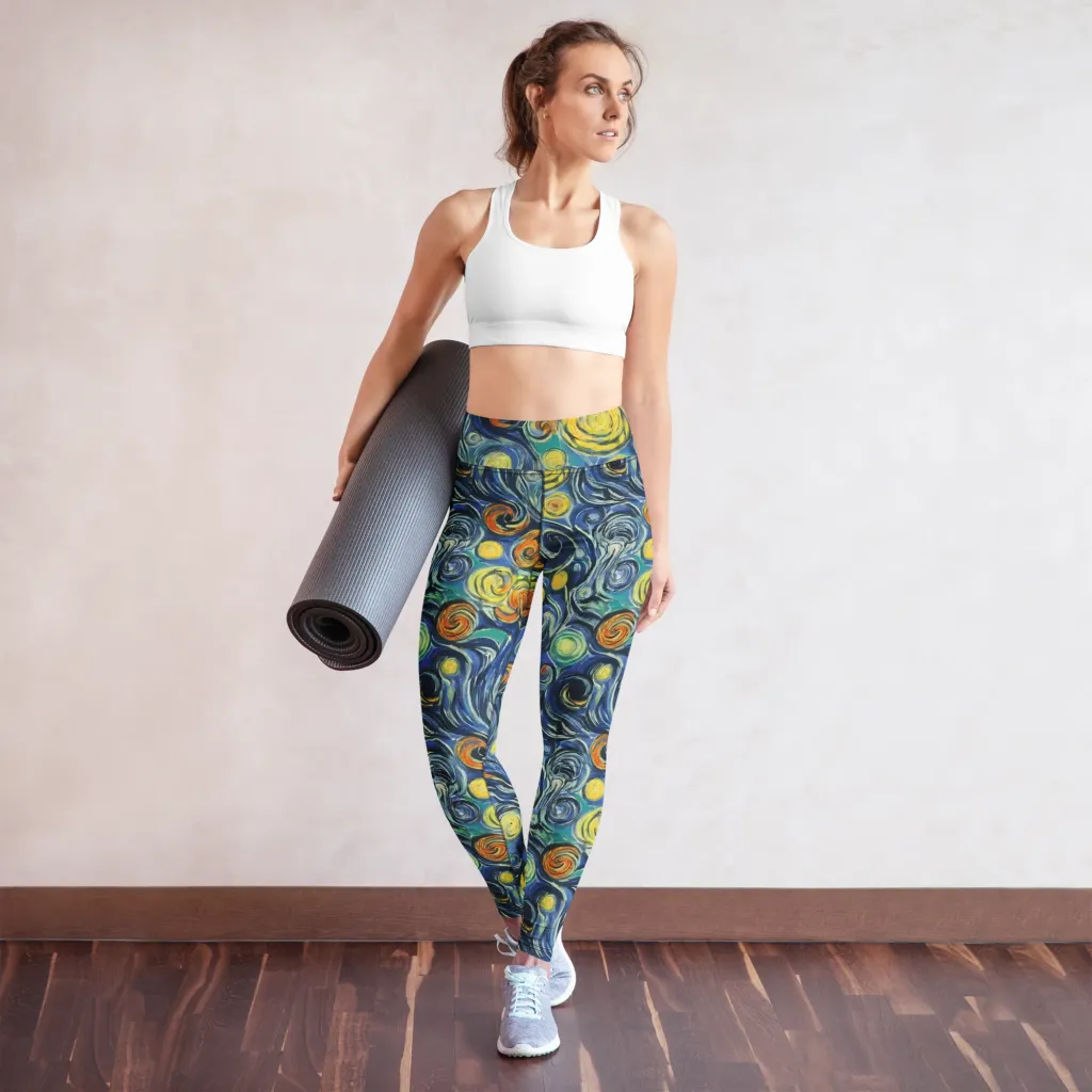 Lucent Harmony on Yoga Leggings — Front