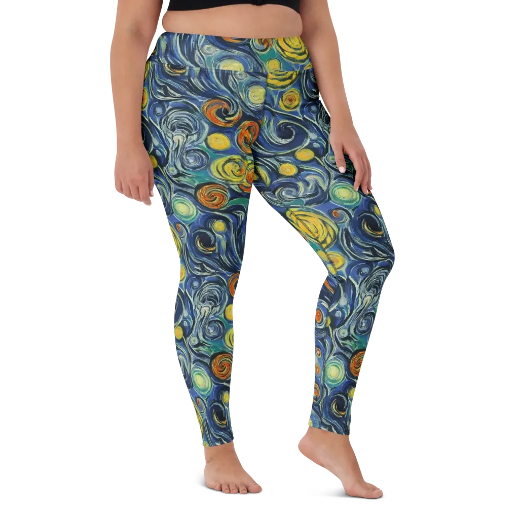 Lucent Harmony on Yoga Leggings — Front