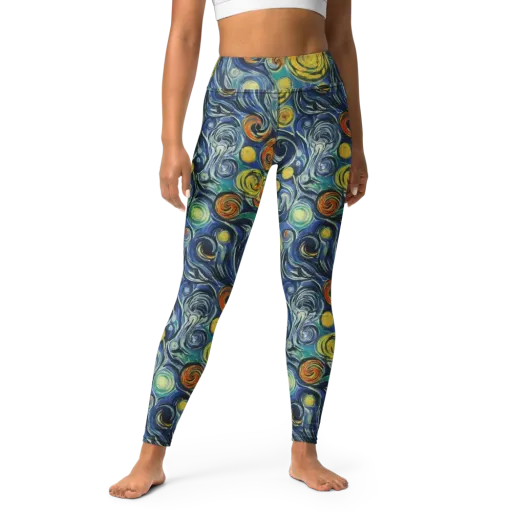 Lucent Harmony on a Yoga Leggings