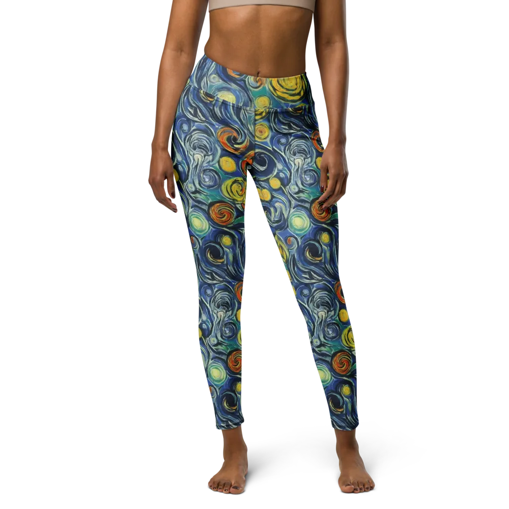 Lucent Harmony on Yoga Leggings — Front
