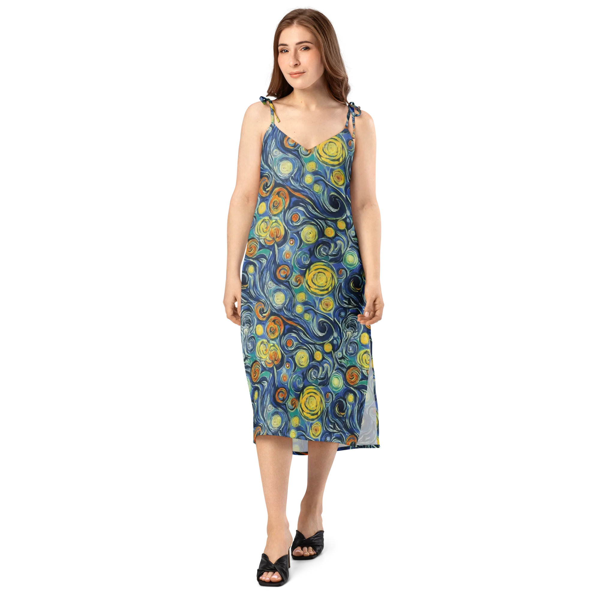 Lucent Harmony on Slip Dress — Front