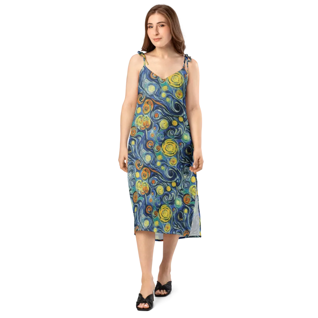 Lucent Harmony on Slip Dress — Front