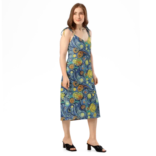 Lucent Harmony on a Slip Dress