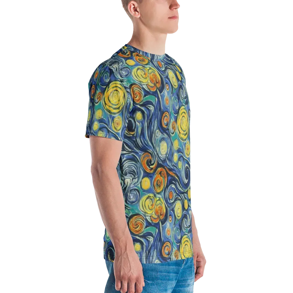 Lucent Harmony on Men's Crew Neck T-Shirt — Right