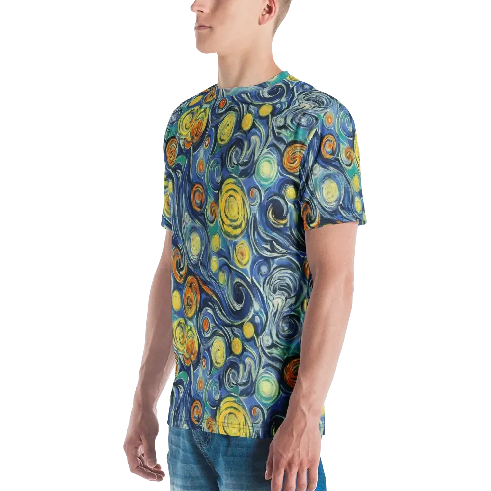 Lucent Harmony on Men's Crew Neck T-Shirt — Left
