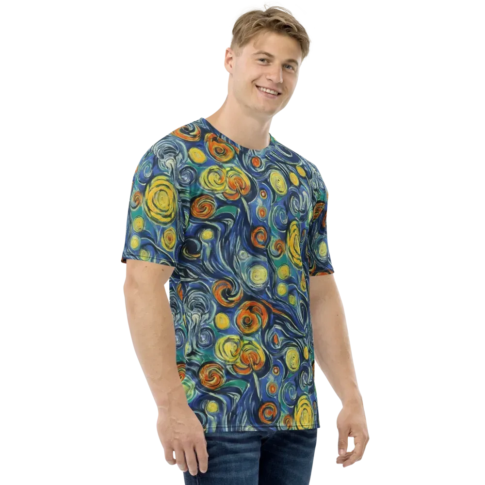 Lucent Harmony on Men's Crew Neck T-Shirt — Right