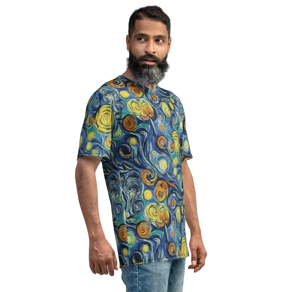Lucent Harmony on Men's Crew Neck T-Shirt — Right