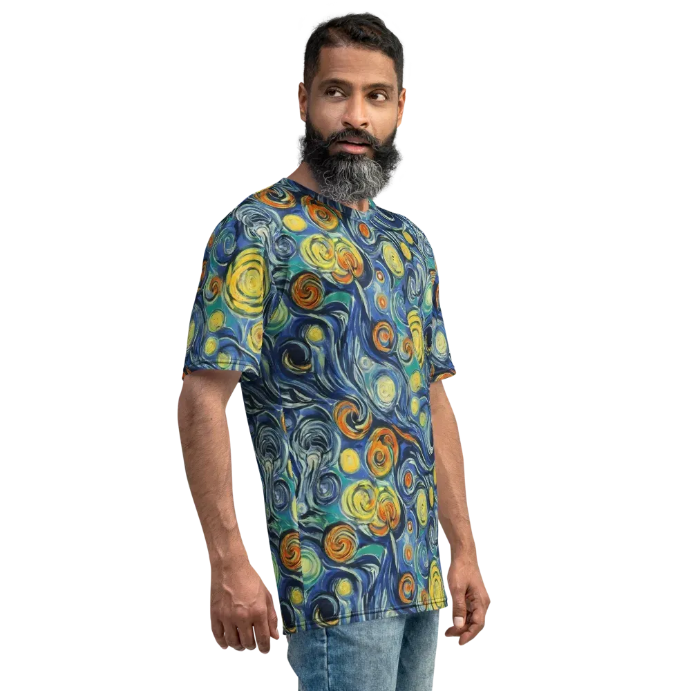 Lucent Harmony on Men's Crew Neck T-Shirt — Right
