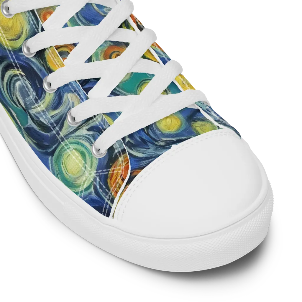 Lucent Harmony on Men's High Top Canvas Shoes — Product details