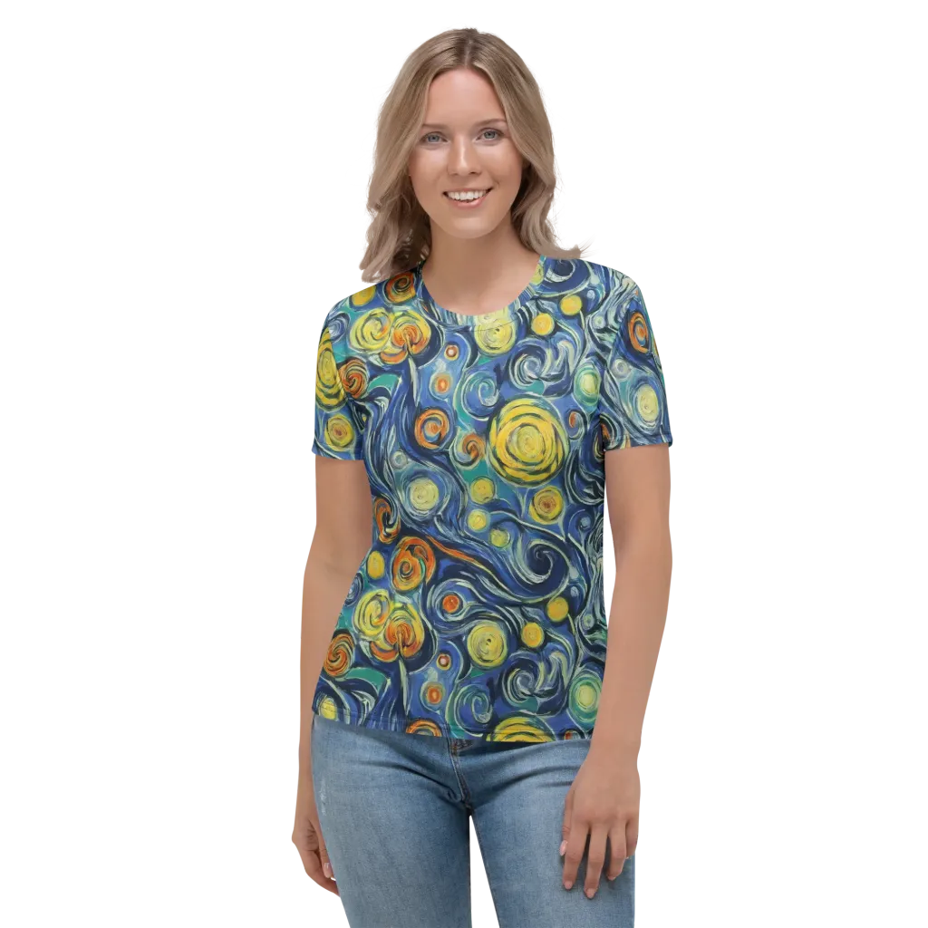 Lucent Harmony on Women's Crew Neck T-Shirt — Front