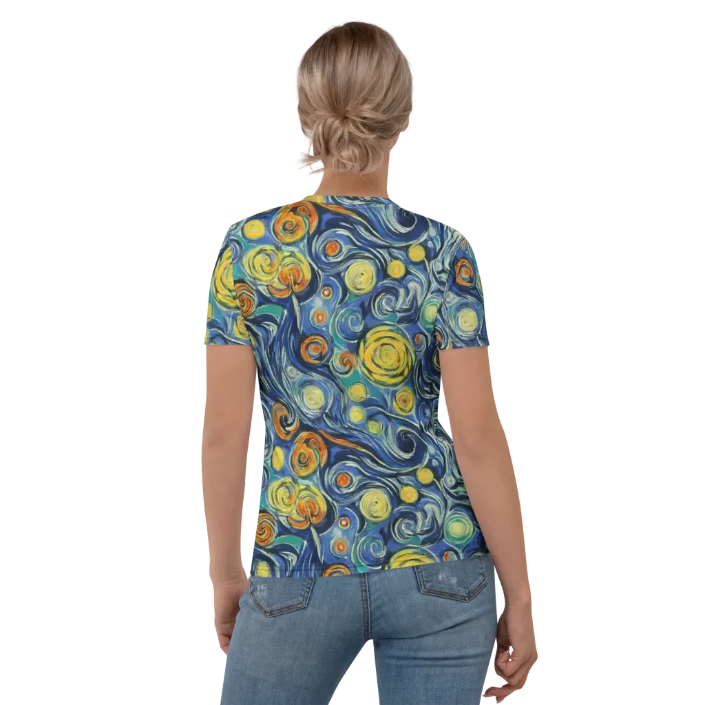 Lucent Harmony on Women's Crew Neck T-Shirt — Back
