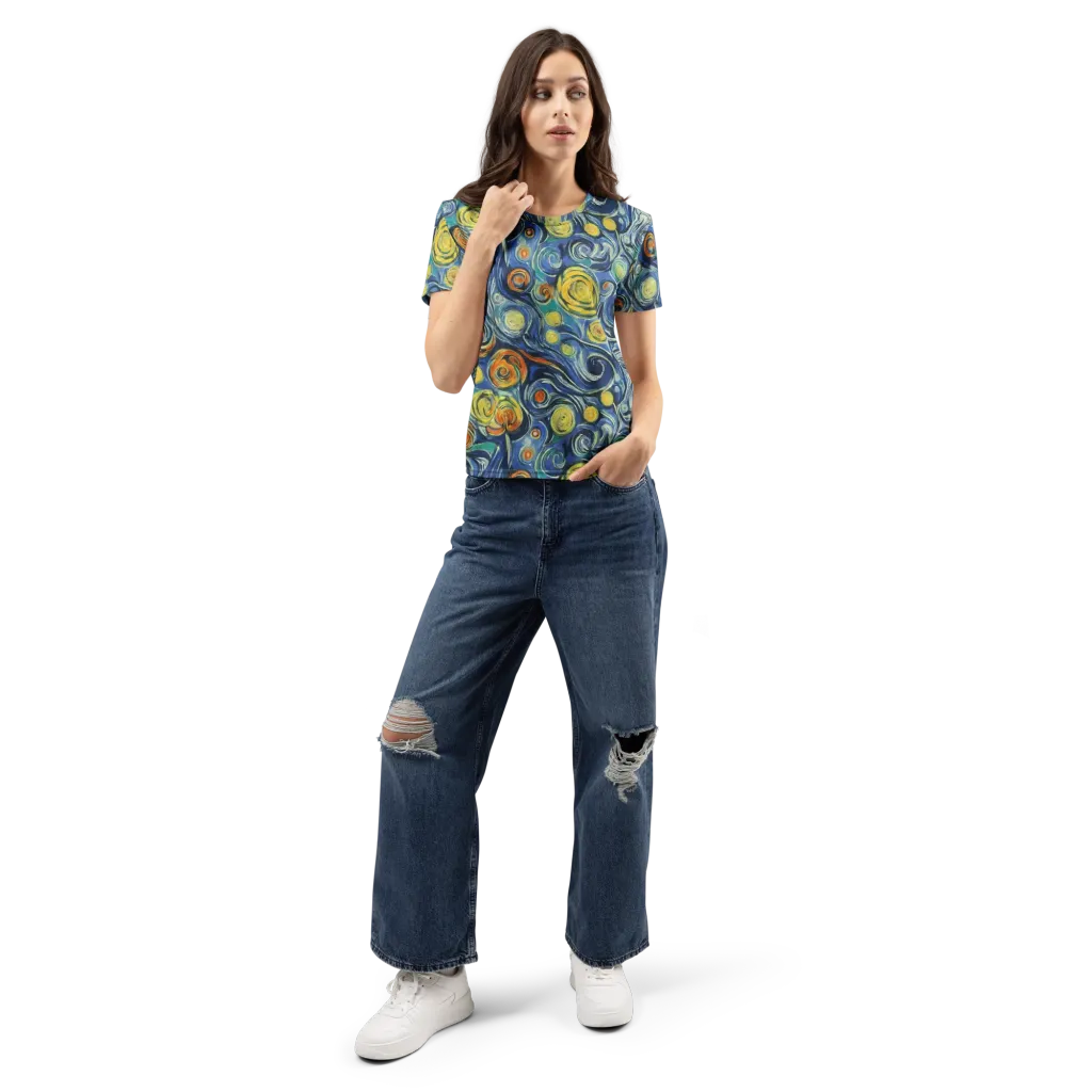 Lucent Harmony on Women's Crew Neck T-Shirt — Front