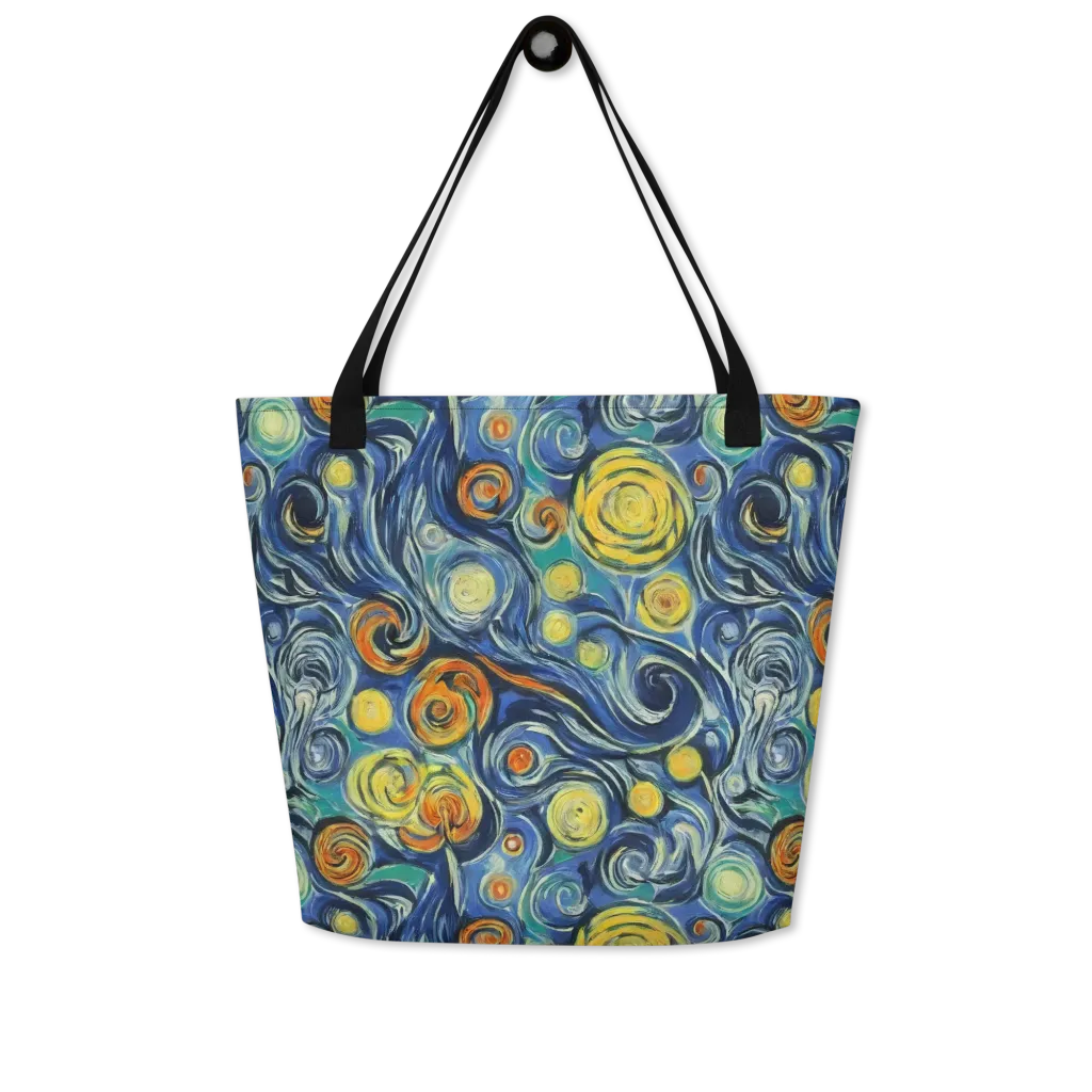 Lucent Harmony on Large Tote Bag W/ Pocket — Front