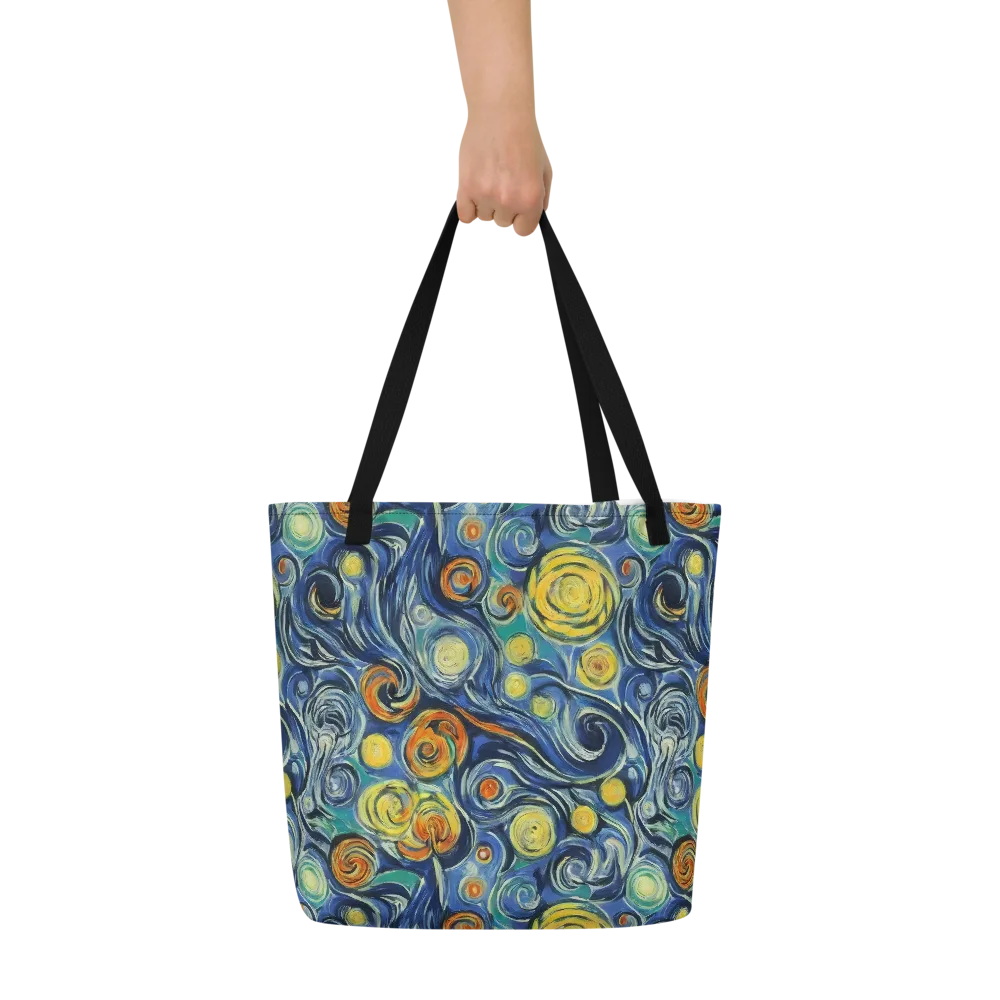 Lucent Harmony on Large Tote Bag W/ Pocket — Front