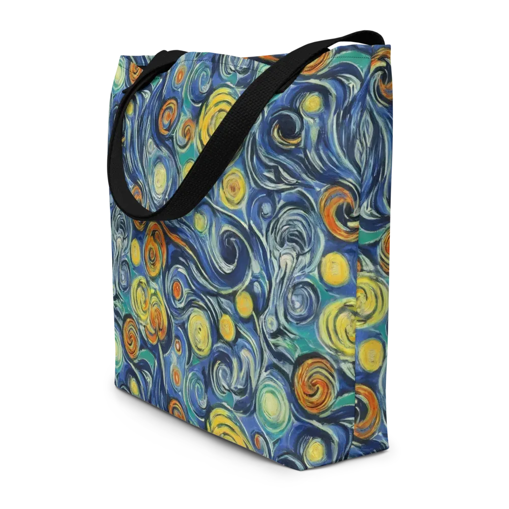 Lucent Harmony on Large Tote Bag W/ Pocket — Front
