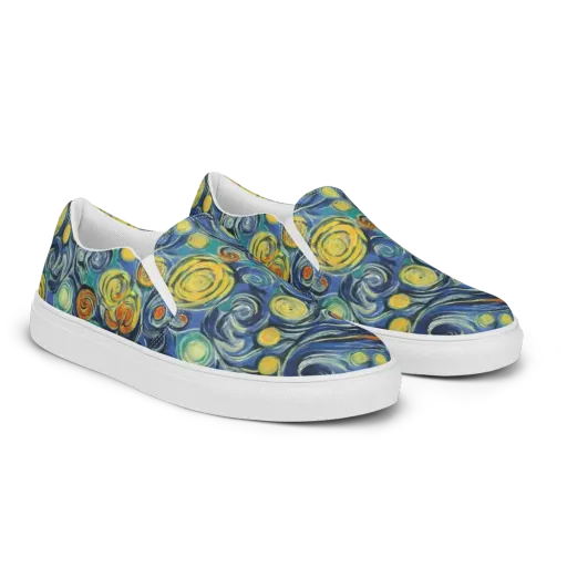 Lucent Harmony on a Women's Slip-On Canvas Shoes