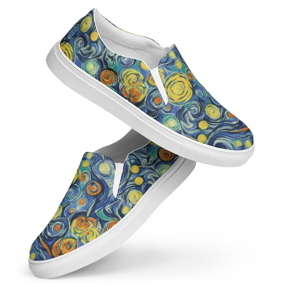Lucent Harmony on Women's Slip-On Canvas Shoes — Front