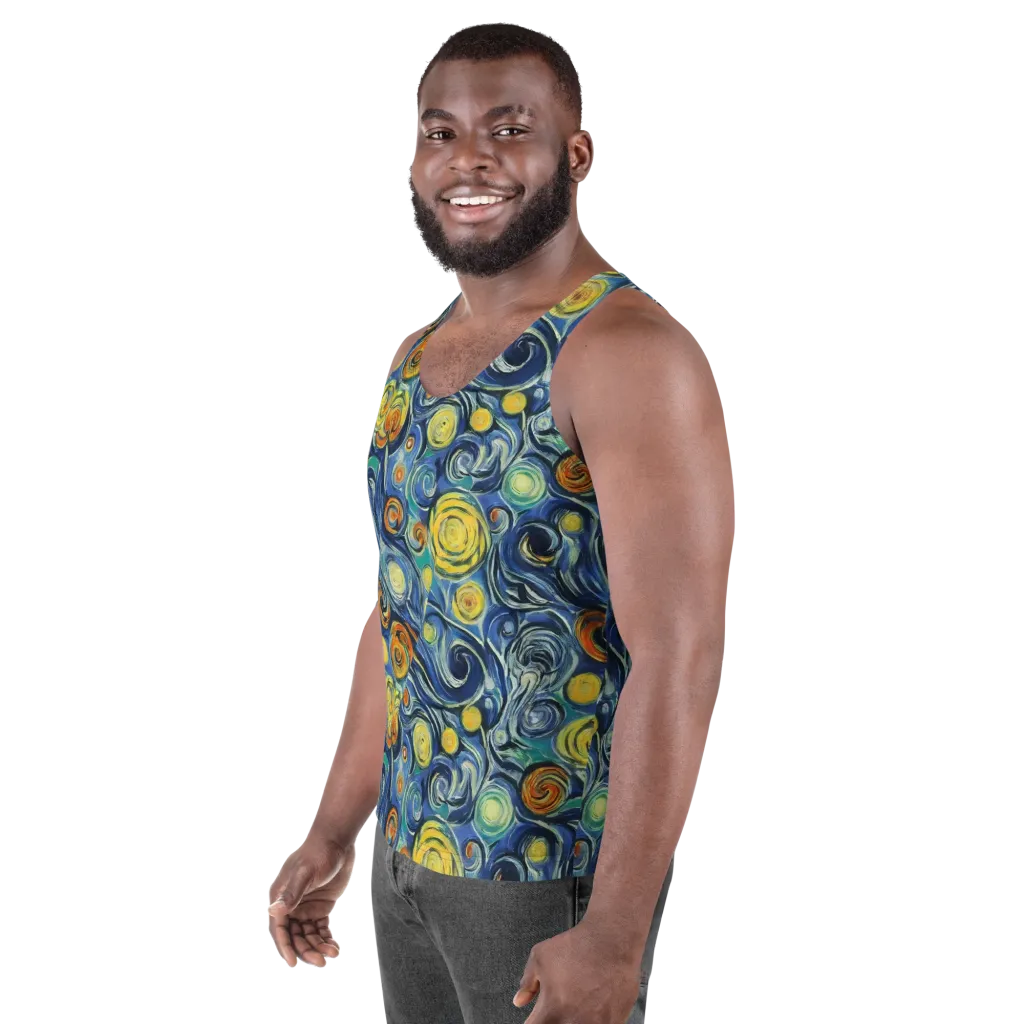 Lucent Harmony on Men's Tank Top — Left Front