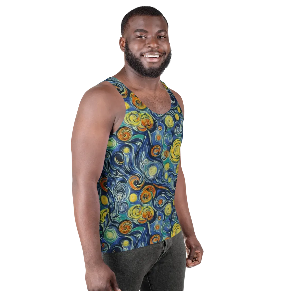 Lucent Harmony on Men's Tank Top — Right Front