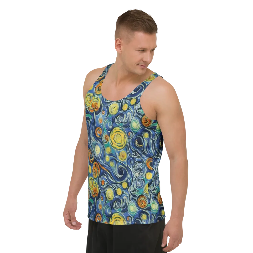 Lucent Harmony on Men's Tank Top — Left Front