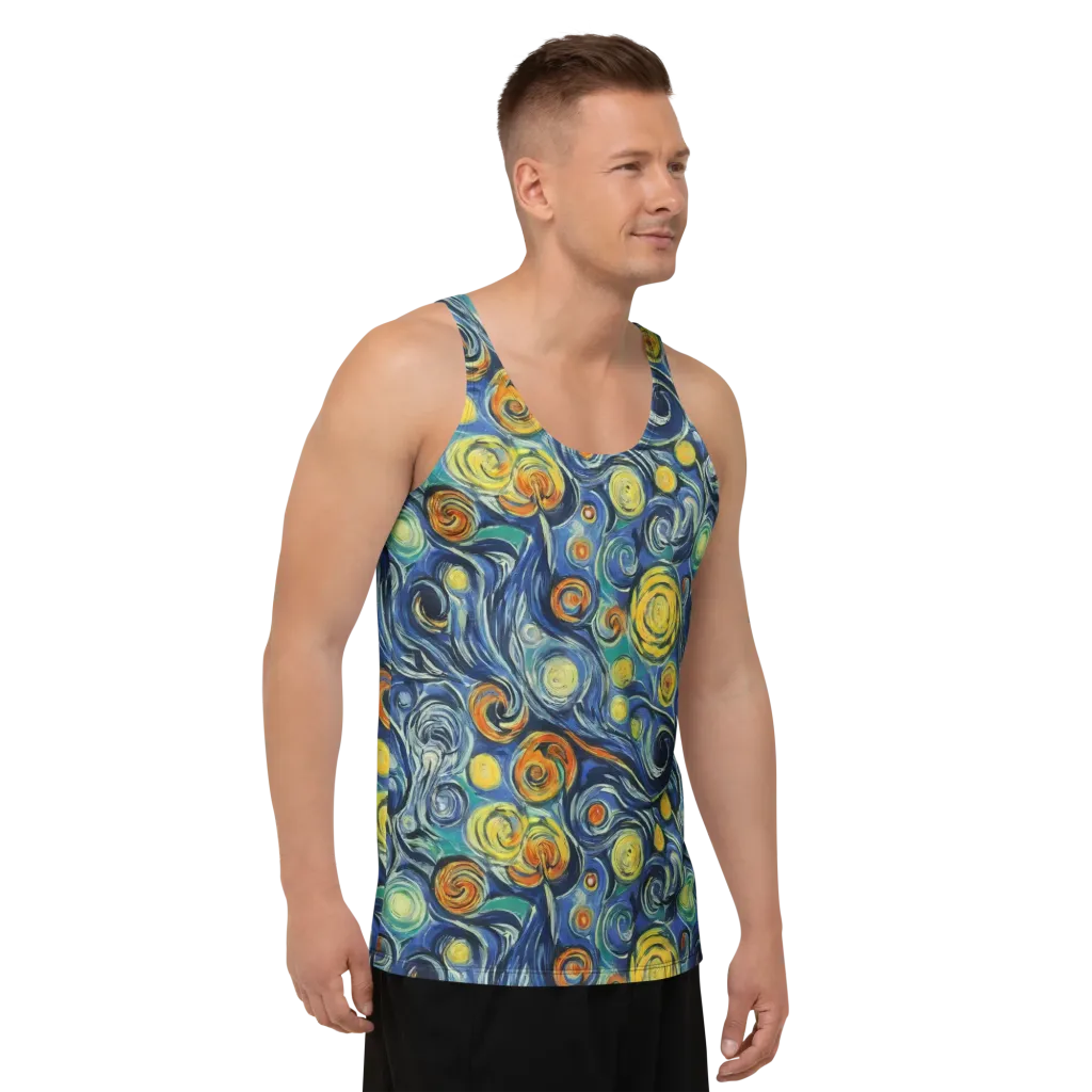 Lucent Harmony on Men's Tank Top — Right Front