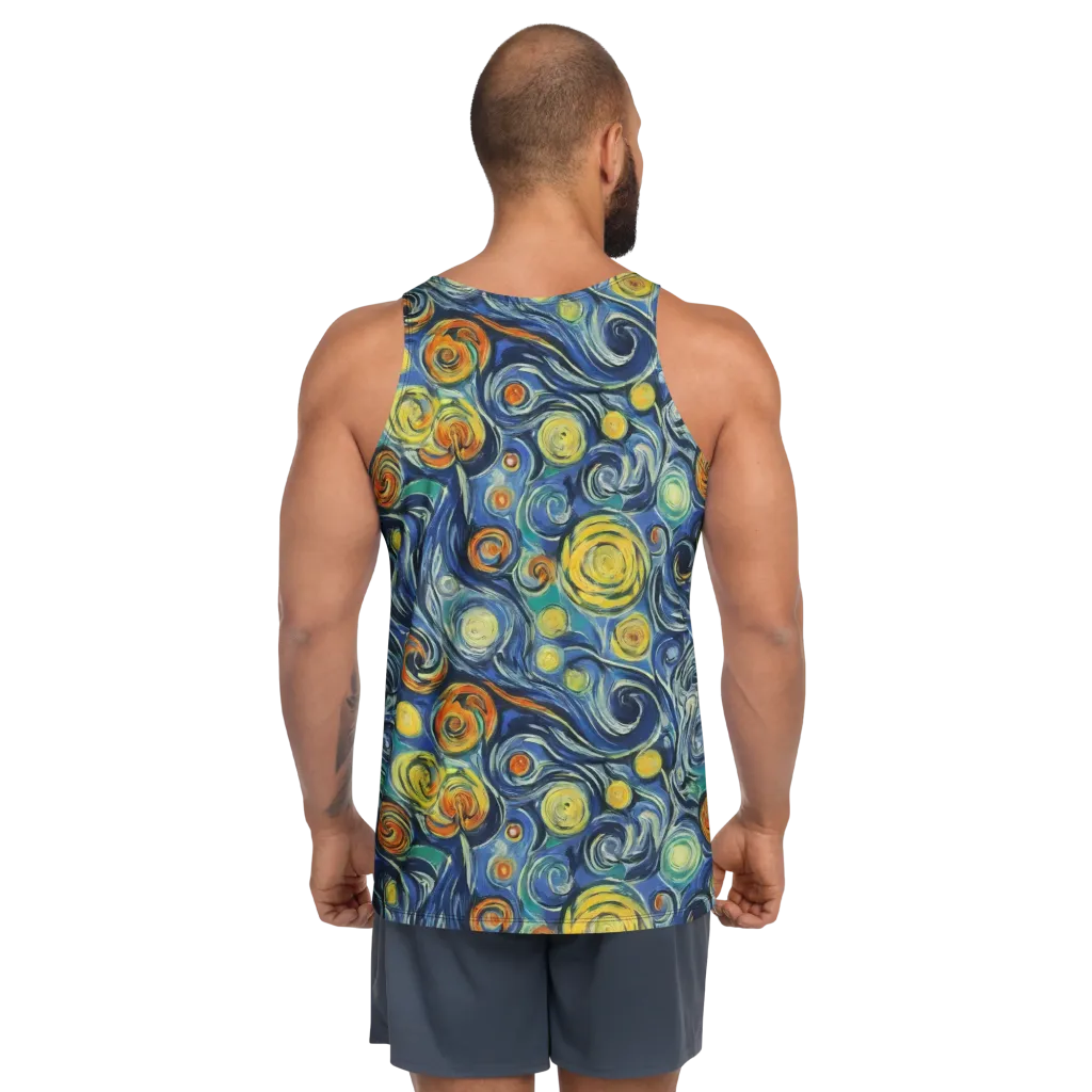 Lucent Harmony on Men's Tank Top — Back