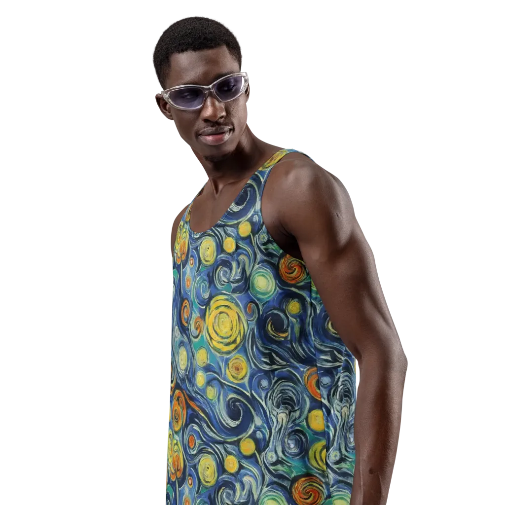 Lucent Harmony on Men's Tank Top — Left