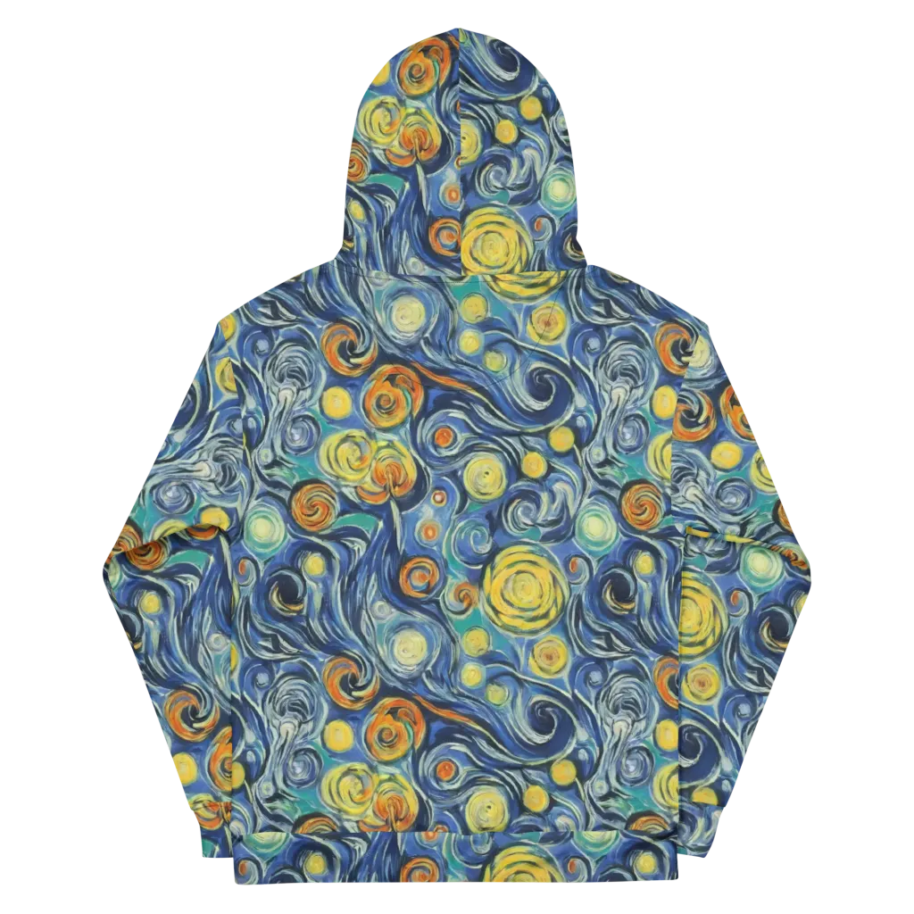 Lucent Harmony on Cotton Hoodie — Back