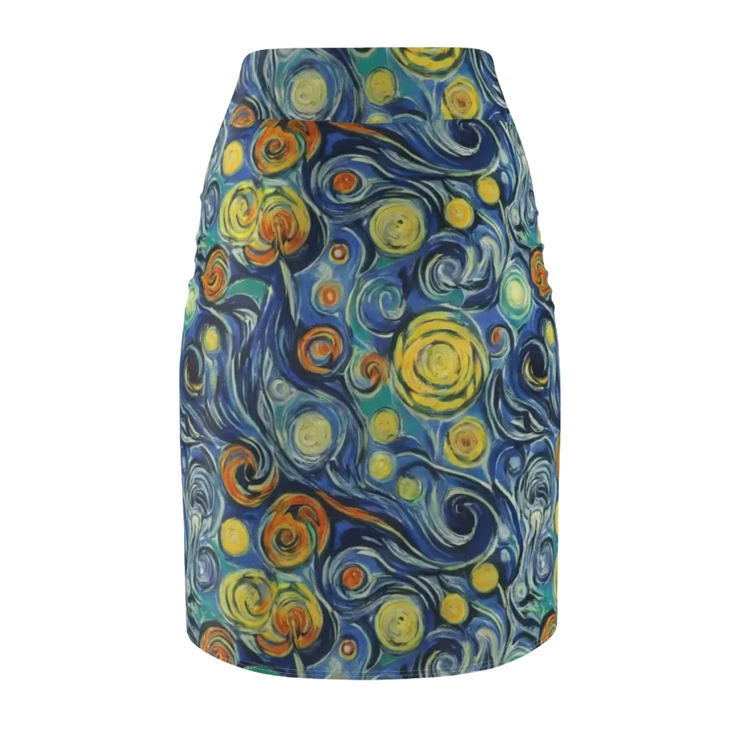 Lucent Harmony on Pencil Skirt — Back