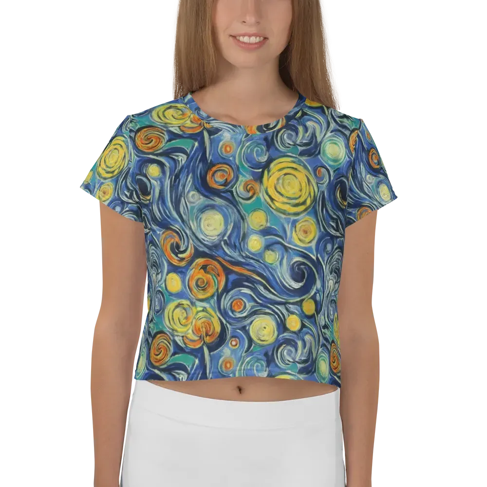 Lucent Harmony on Crop Tee — Front