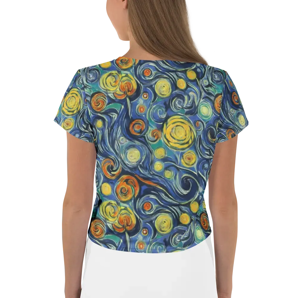 Lucent Harmony on Crop Tee — Back