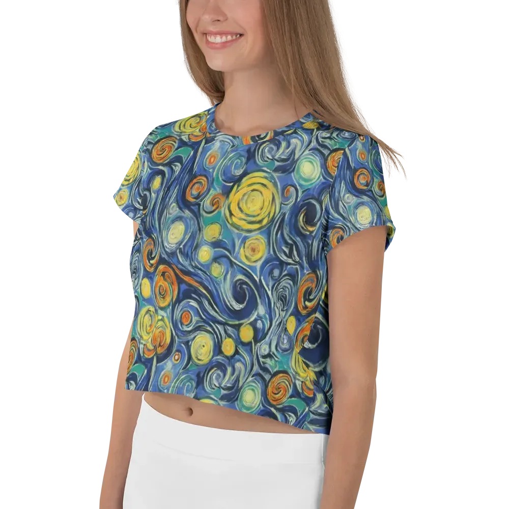 Lucent Harmony on Crop Tee — Left