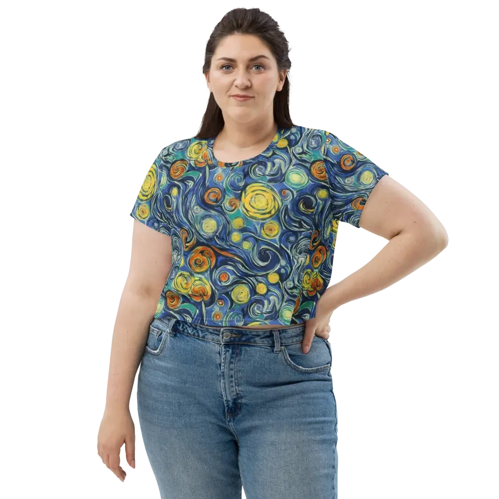 Lucent Harmony on Crop Tee — Front