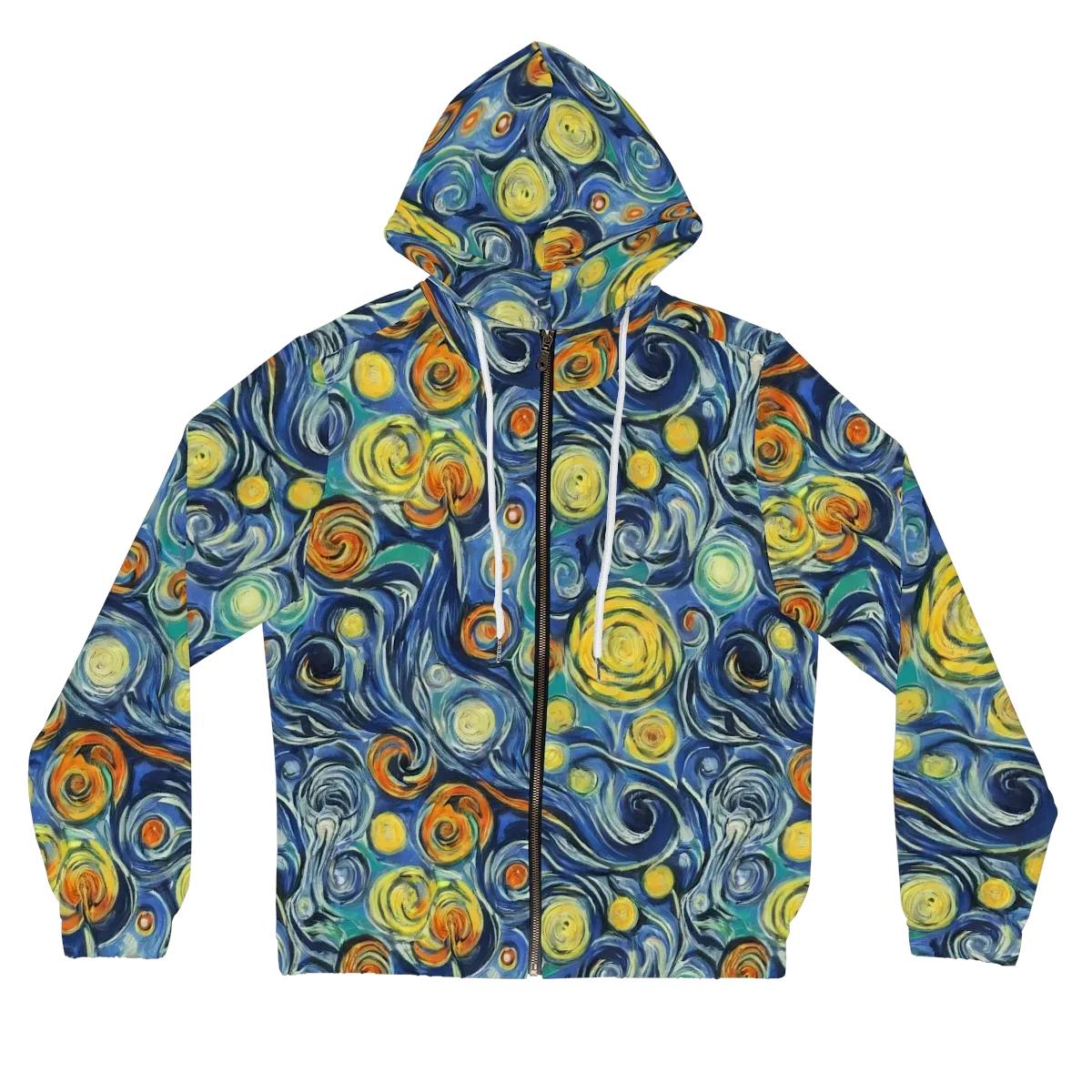 Lucent Harmony on Women's Full-Zip Hoodie — Front