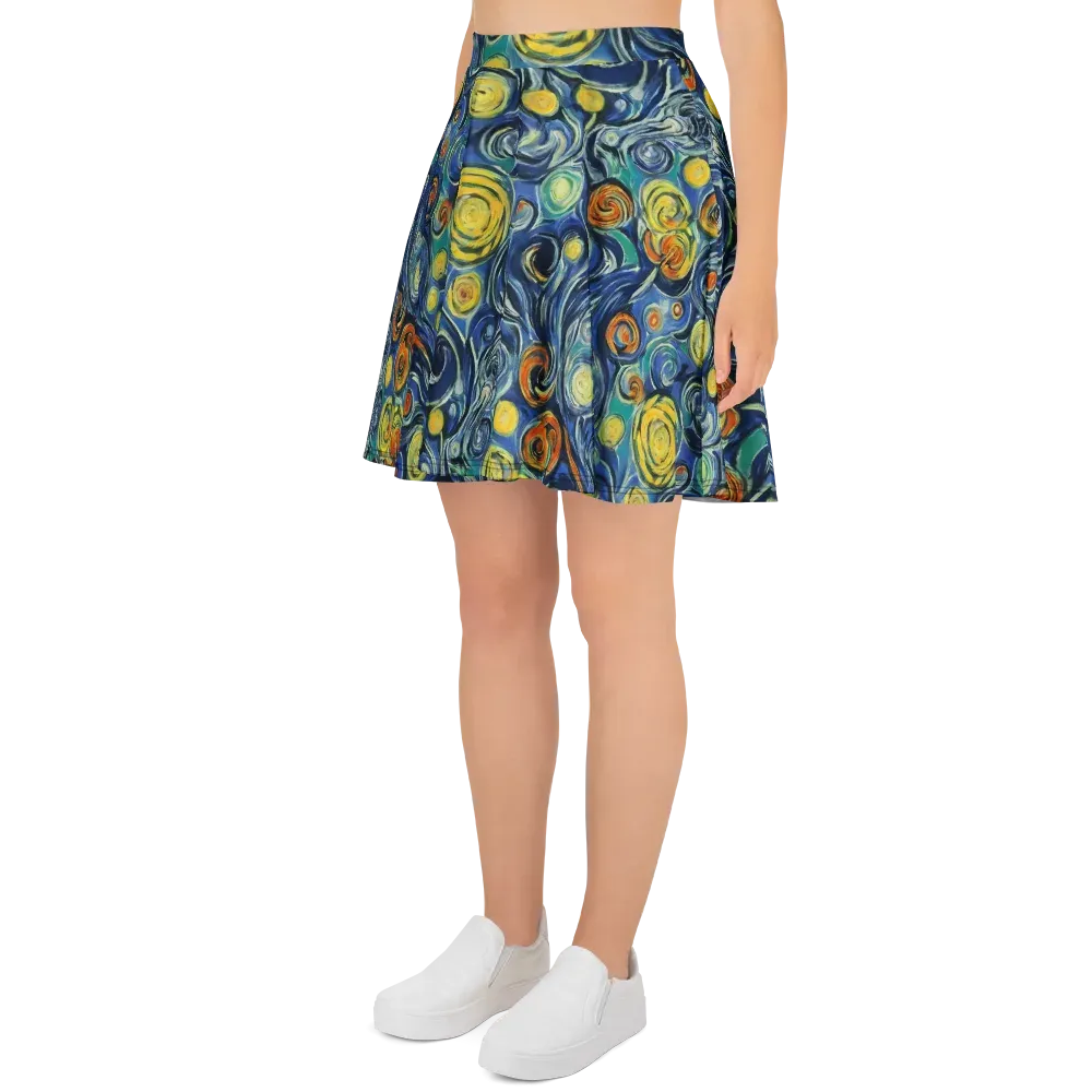 Lucent Harmony on Skater Skirt — Left
