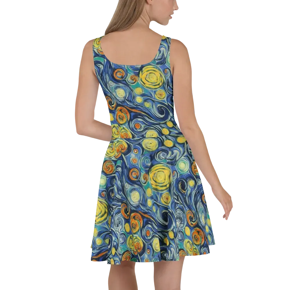 Lucent Harmony on Skater Dress — Back