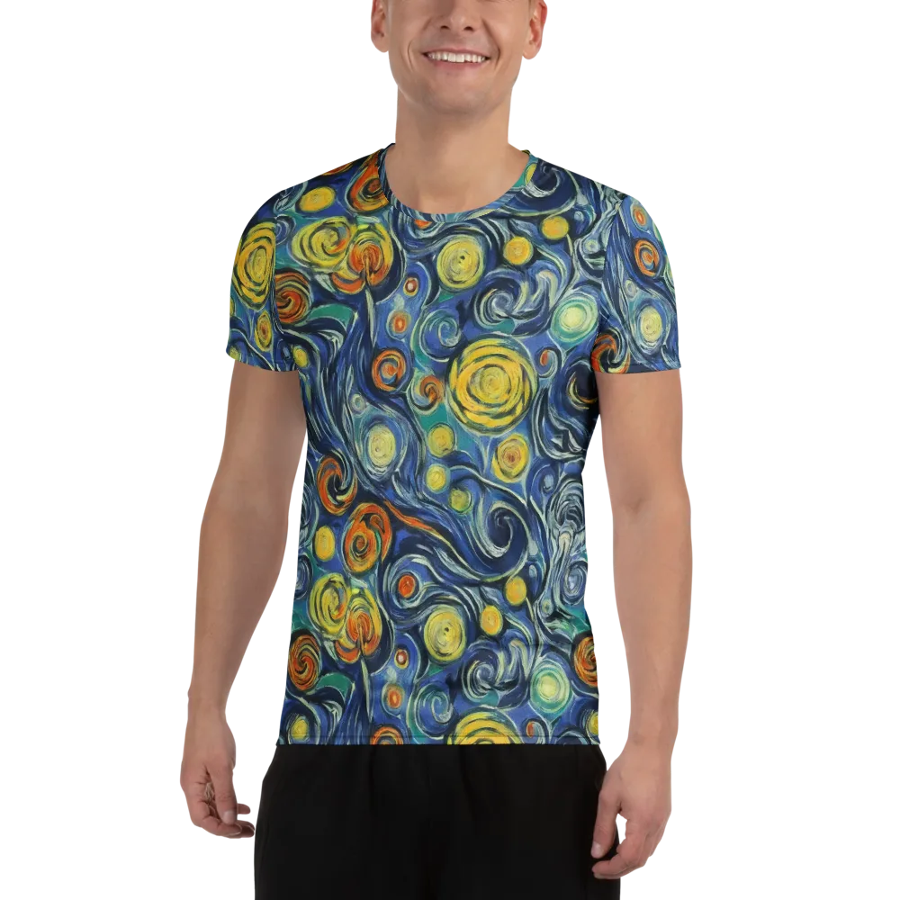 Lucent Harmony on Men's Athletic T-Shirt — Front