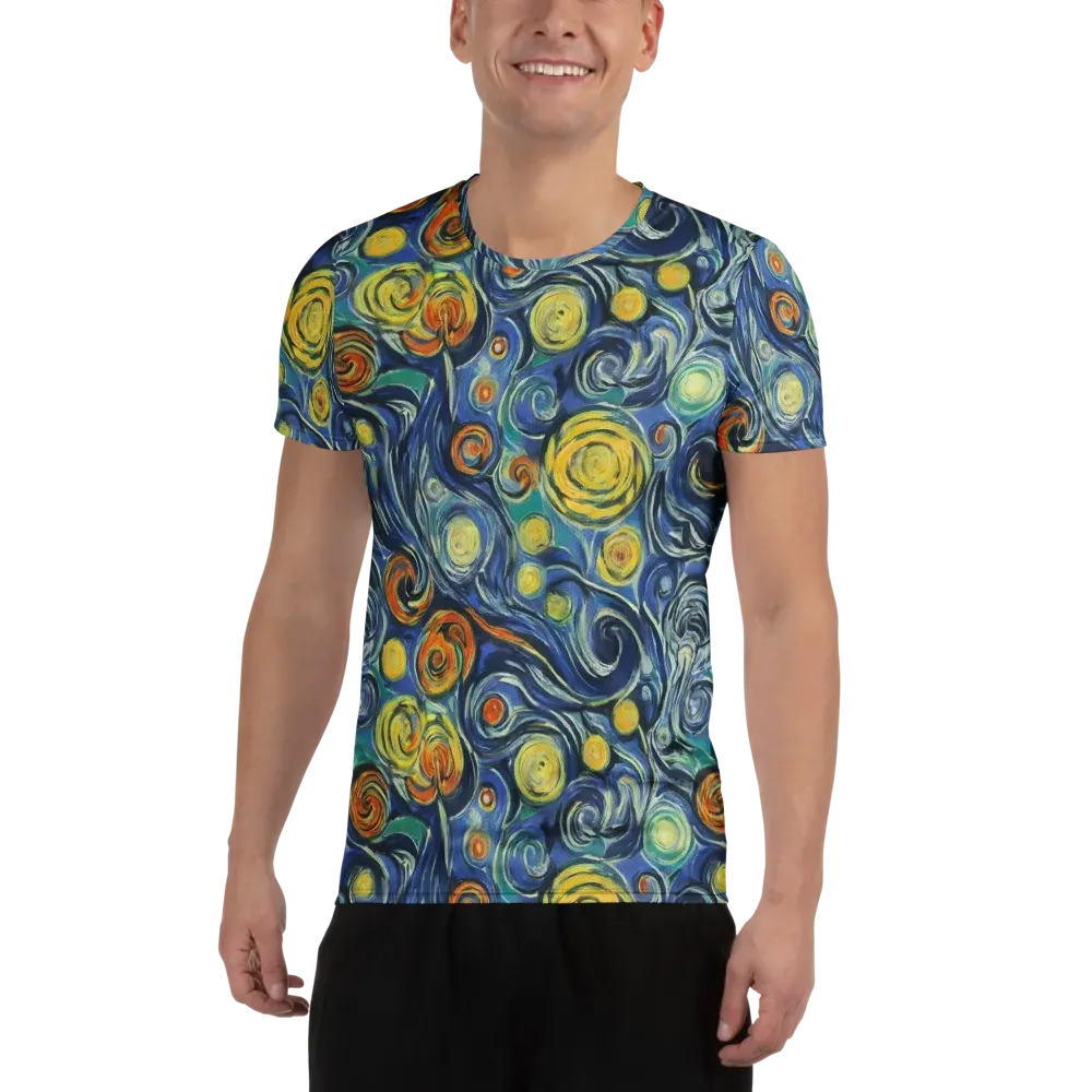 Lucent Harmony on Men's Athletic T-Shirt — Front