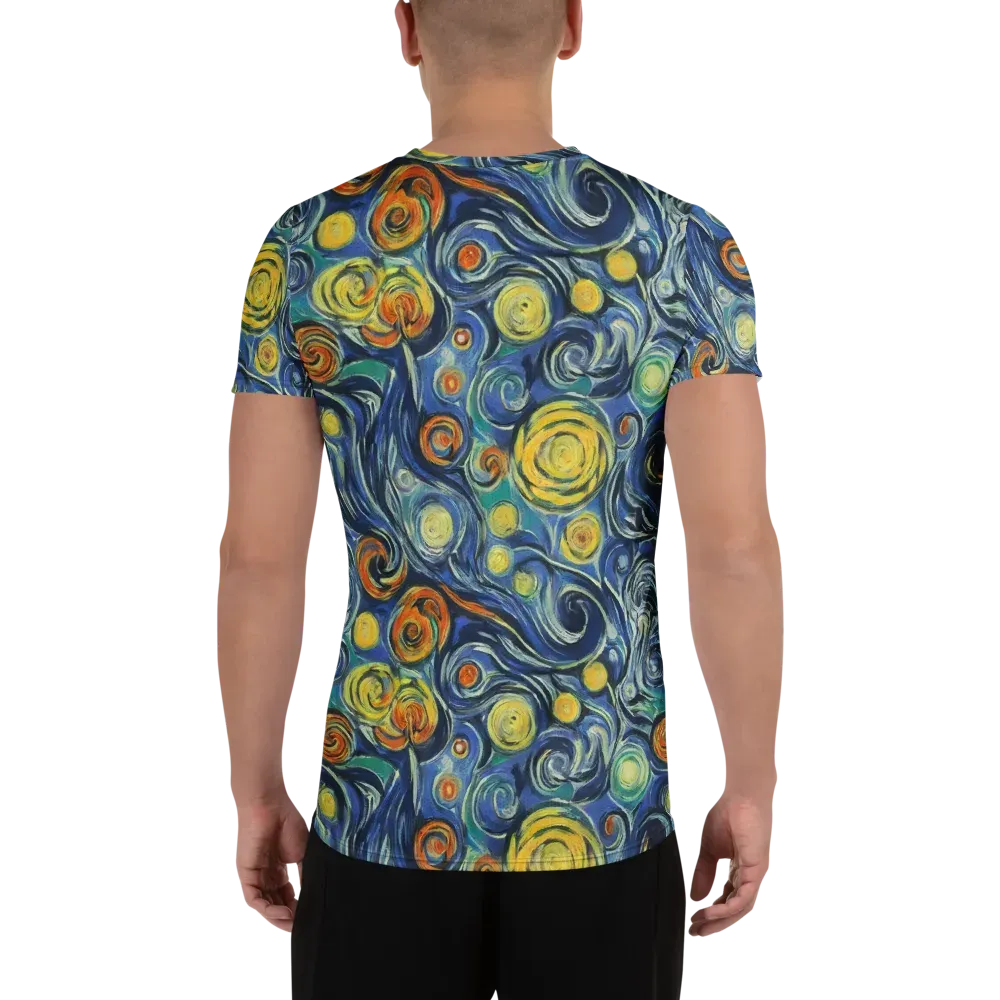 Lucent Harmony on Men's Athletic T-Shirt — Back