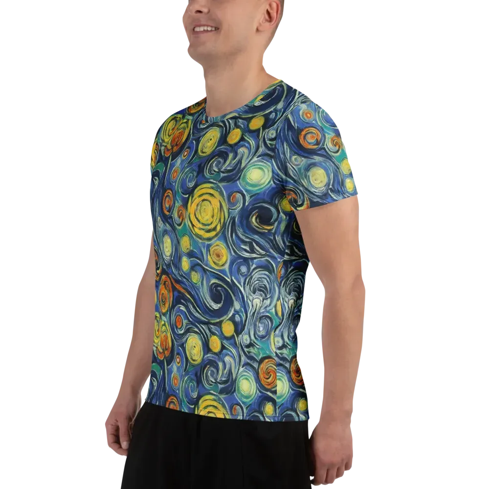 Lucent Harmony on Men's Athletic T-Shirt — Left