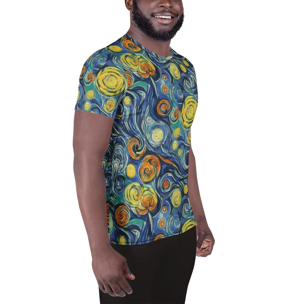 Lucent Harmony on Men's Athletic T-Shirt — Right
