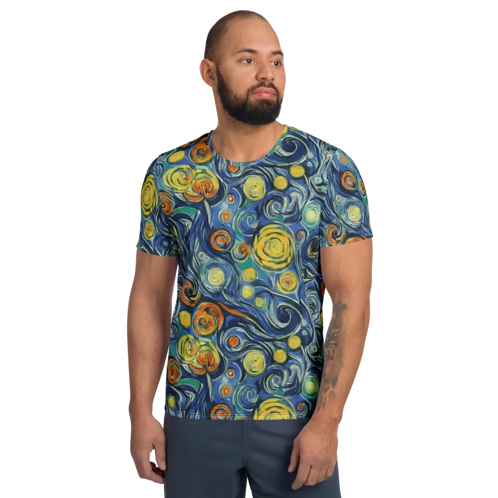 Lucent Harmony on Men's Athletic T-Shirt — Front