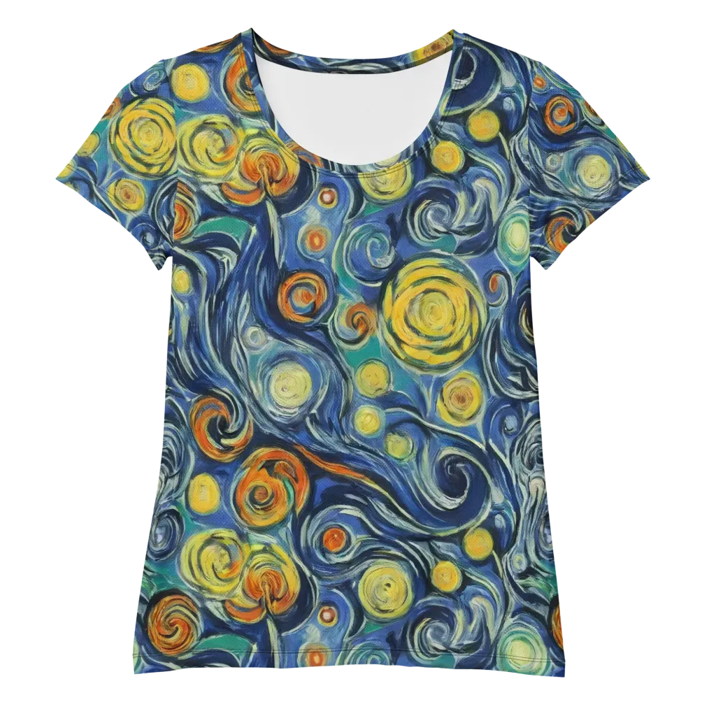 Lucent Harmony on Women's Athletic T-Shirt — Front